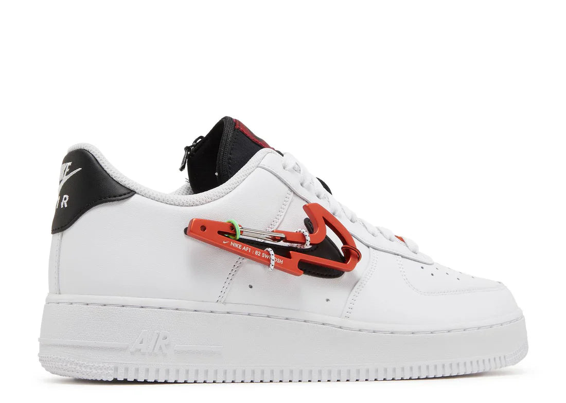 Air Force 1 Low Carabiner Swoosh Red